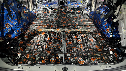 Виброизоляция багажника Тойота Ленд Крузер Прадо 250